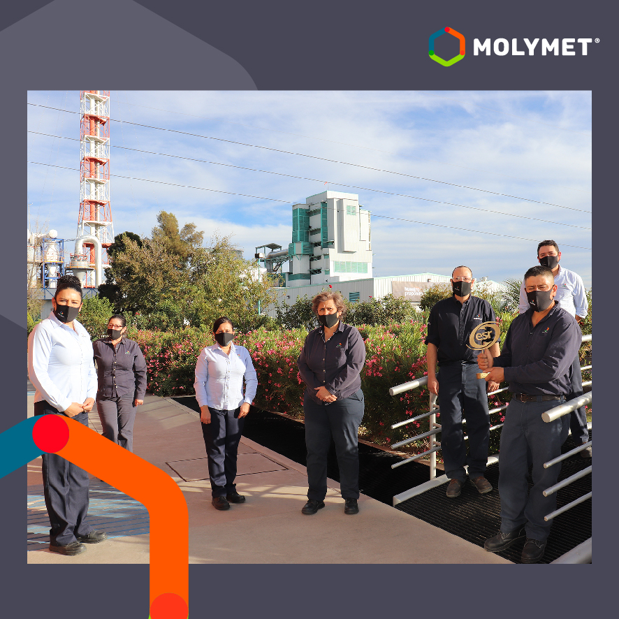 Nuestra filial Molymex obtiene reconocimiento de Empresa Socialmente Responsable por más de una década consecutiva
